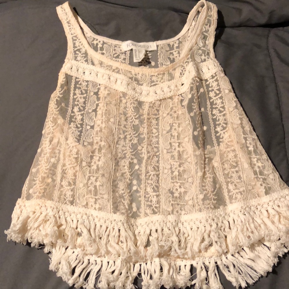 Cream top